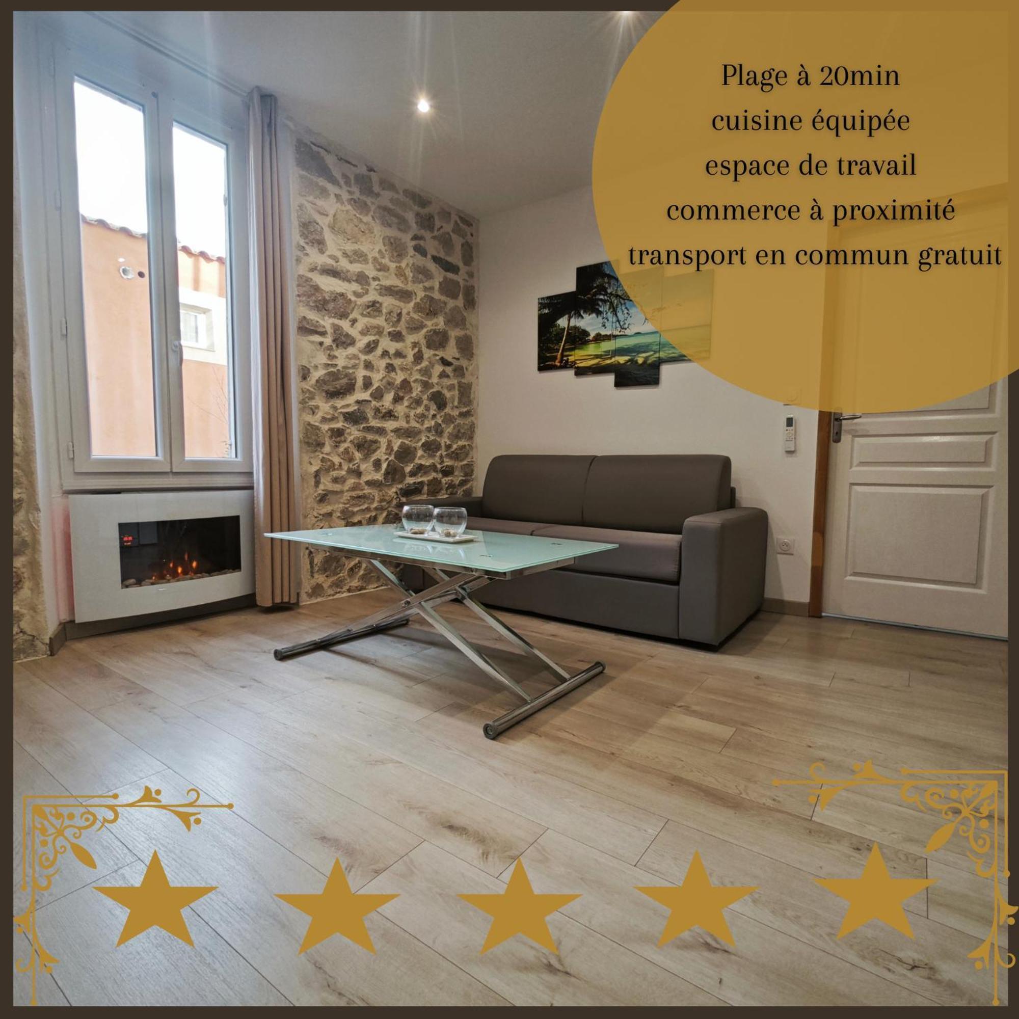 Appartement Tout Confort A 2 Pas Du Centre Ville Aubagne Exterior foto
